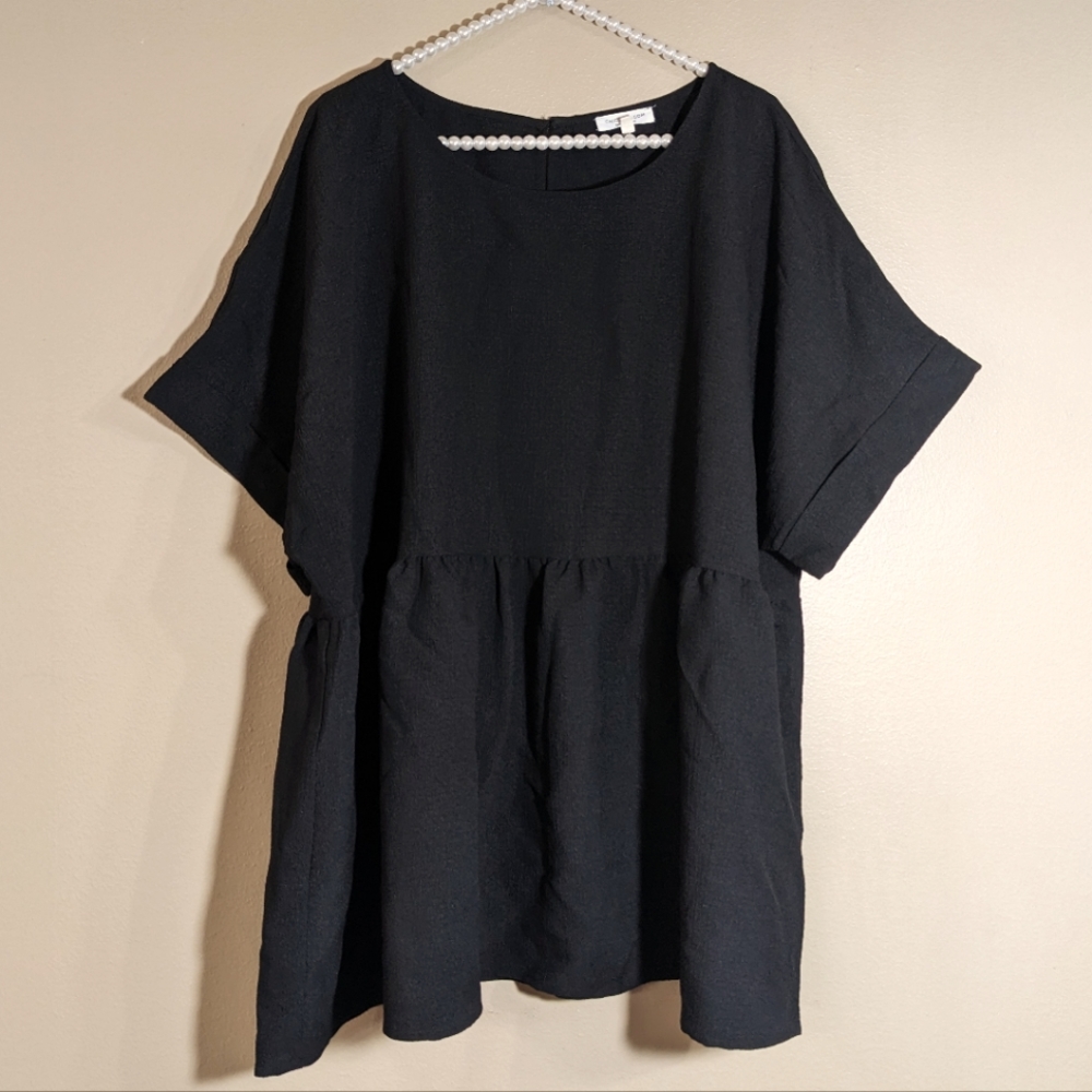Chic Soul babydoll blouse 1X